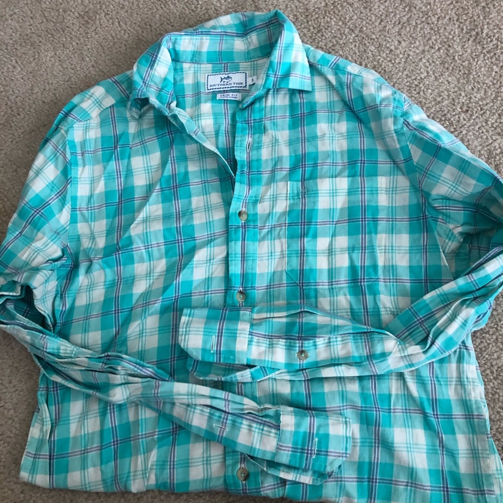 Southern Tide Button Down (S)